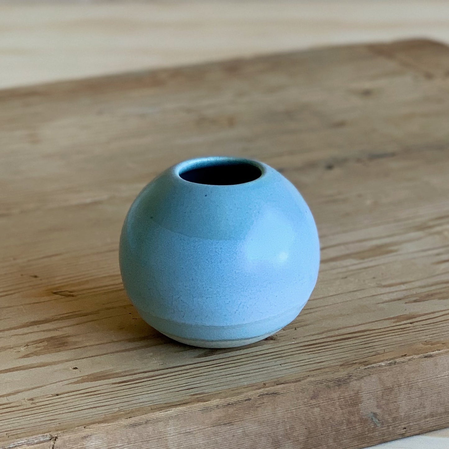Bud Vase Ocean & Sky Blue - handmade ceramics Henry & Tunks , made in Maitland NSW