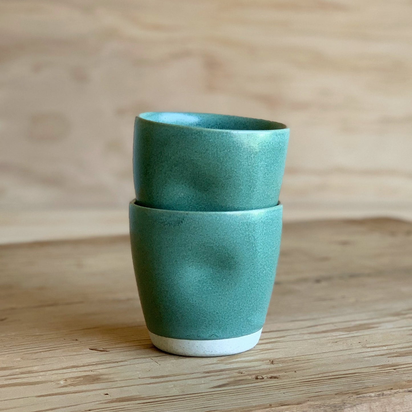 Latte Cup Sage - handmade ceramics Henry & Tunks , made in Maitland NSW