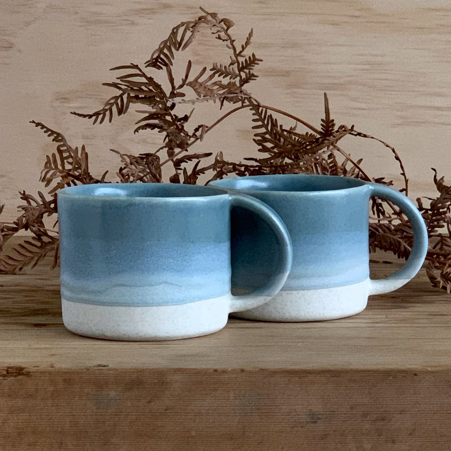 Mug Ocean & Sky Blue - handmade in the Henry & Tunks ceramic studio, Maitland NSW