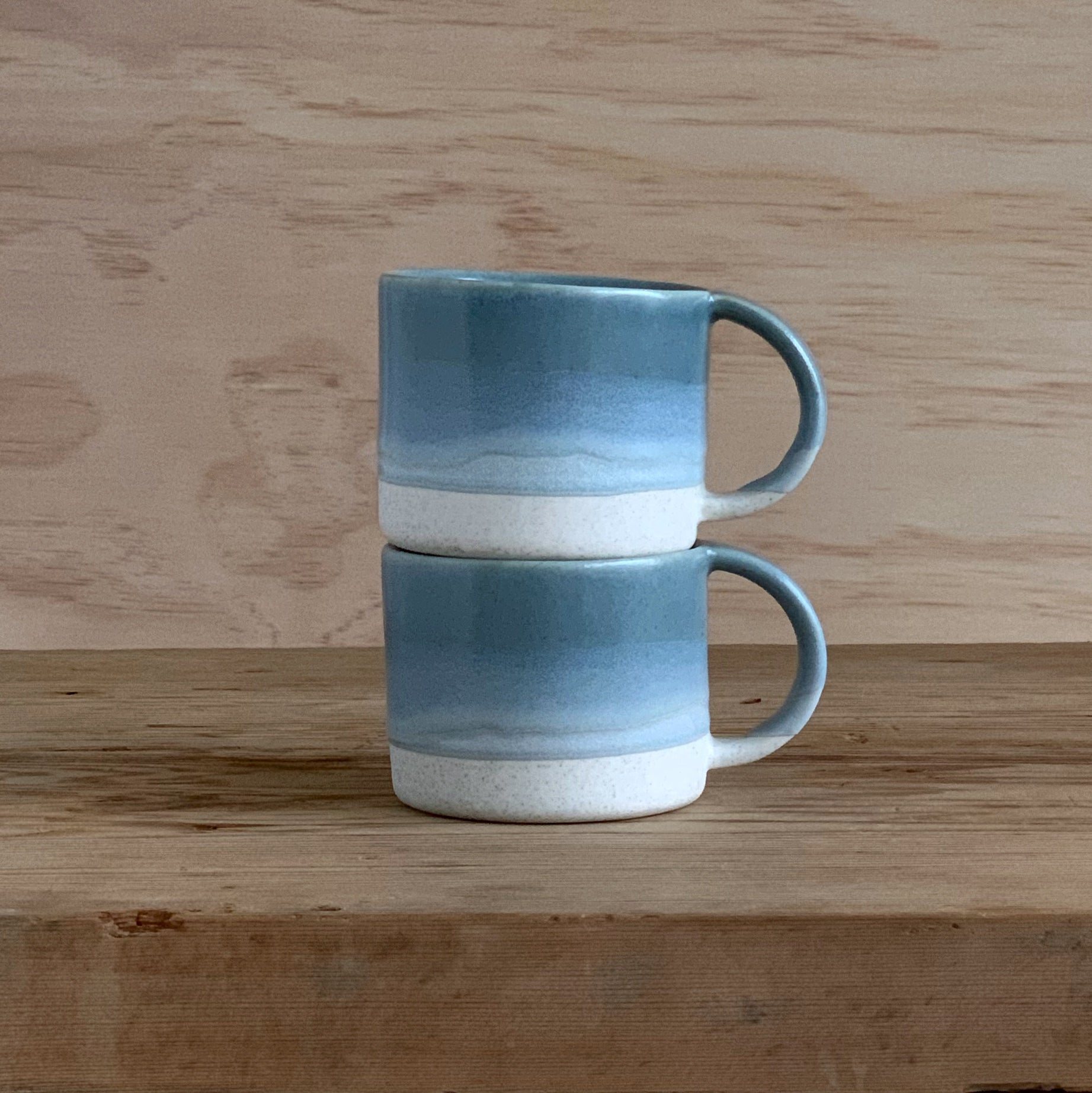 Mug Ocean & Sky Blue - handmade ceramics Henry & Tunks , made in Maitland NSW