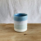 Beaker Ocean & Sea Mist Blue - handmade in the Henry & Tunks ceramic studio, Maitland NSW