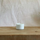 'Small One' Egg Cup White Speckle - handmade in the Henry & Tunks ceramic studio, Maitland NSW